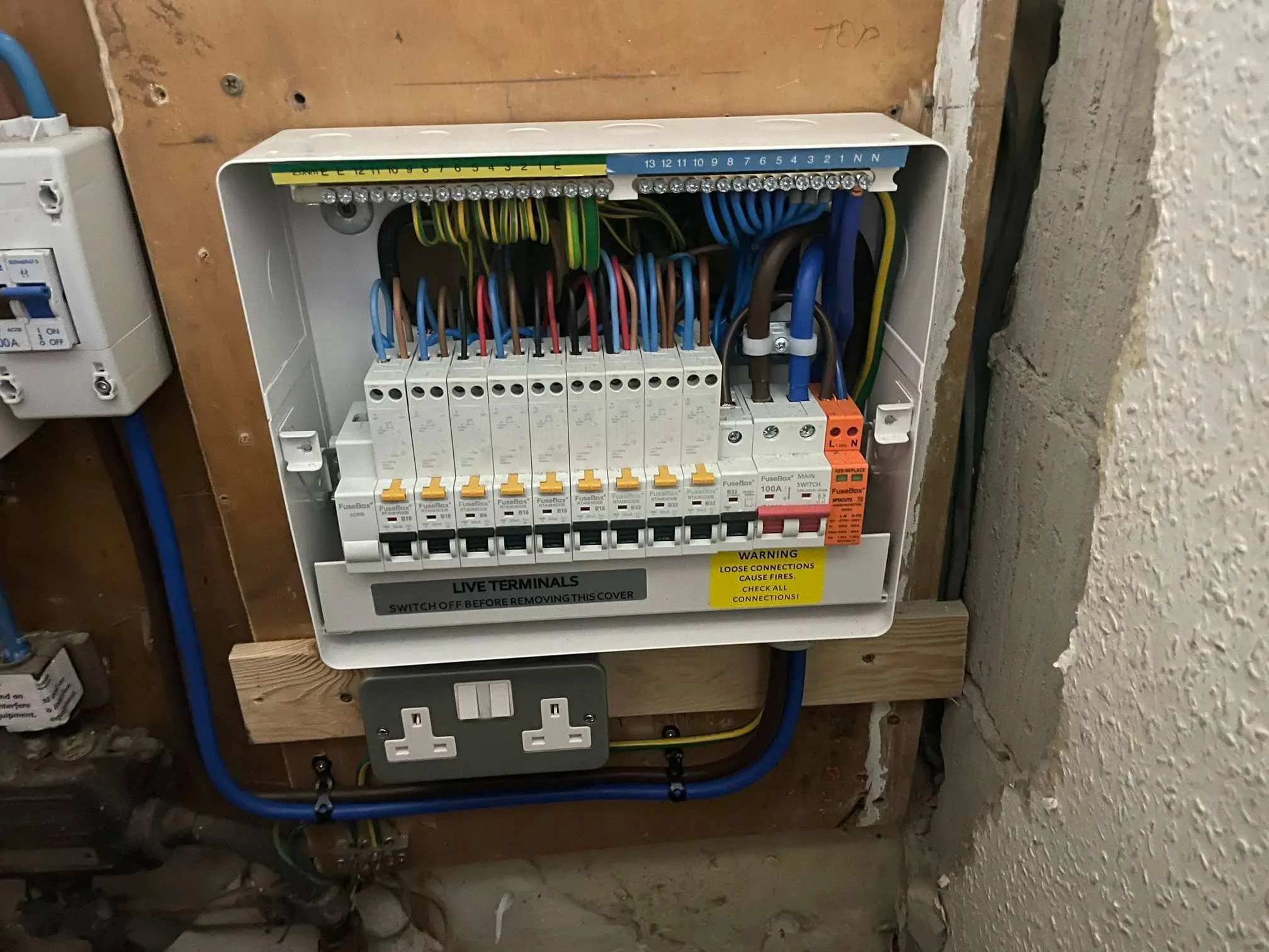 Consumer unit upgrade